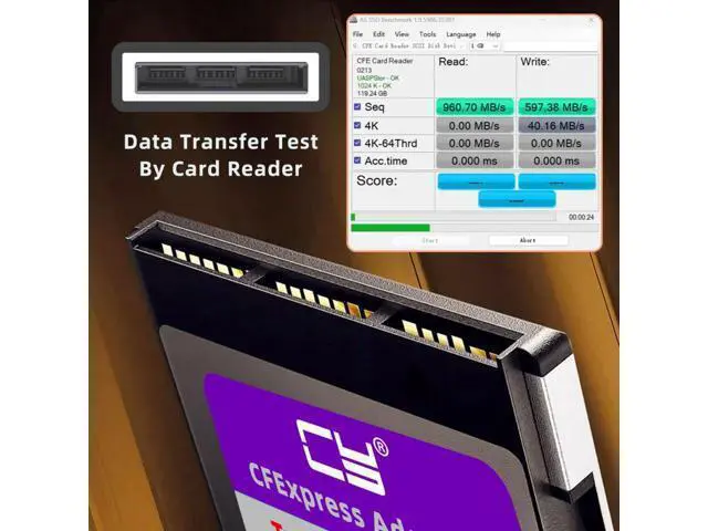 Alt view image 6 of 7 - CFexpress Type-A to Type-B Memory Card Kit Case CFE CFA to CFB Adapter Compatible with Camera 8K RAW PCIe Expansion SA-080