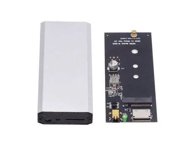 Alt view image 2 of 7 - Oculink SFF-8612 SFF-8611 to M.2 NGFF M-Key to NVME PCIe SSD 2280 SSD Enclosure Adapter for Mainboard