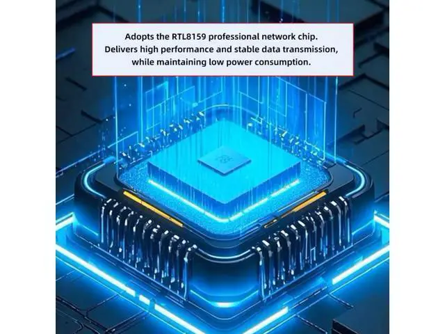 Alt view image 6 of 7 - USB-C Type-C USB4 USB3.2 Gen2 to 10Gbps GBE Gigabit 10000Mbps 5Gbps 2.5Gbps Ethernet Network LAN Cable Adapter RTL8159 for Desktop Laptop NAS UT-029-10G