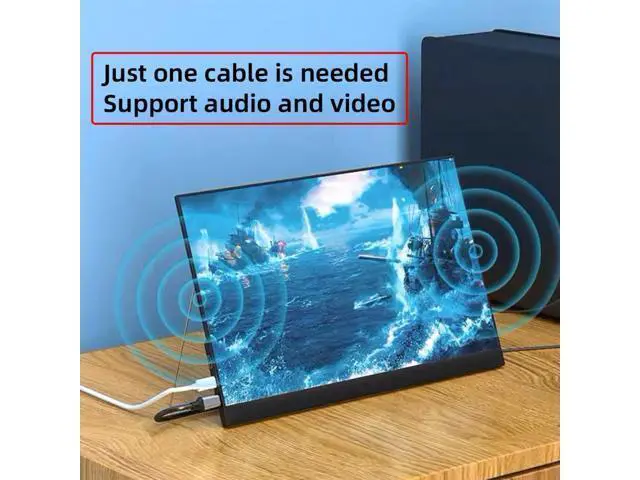 Alt view image 7 of 7 - Reversed Displayport Source to Type C USB-C Touch Screen Displays Male 4K HDTV Cable for Laptop Monitor 2.0m