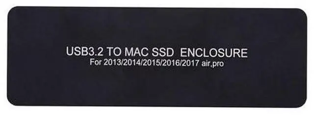 Main image of USB3.2 Type-C USB-C to 16+12Pin Mobile Box HDD Enclosure for MAC Air Pro 2013 2014 2015 2016 SSD Portable Case