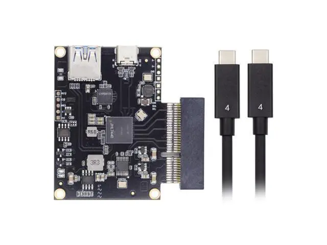 Alt view image 2 of 7 - Type-C USB4 40Gbps to PCI-E SSD 4x Graphics Card Converter Cable USB4.0 40Gbps JHL7440 Chipset