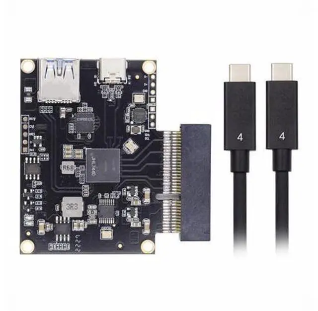 Main image of USB4.0 Type-C USB4 40Gbps to PCI-E SSD 4x Graphics Card Converter Cable USB4.0 40Gbps JHL7440 Chipset UC-143+EP-005