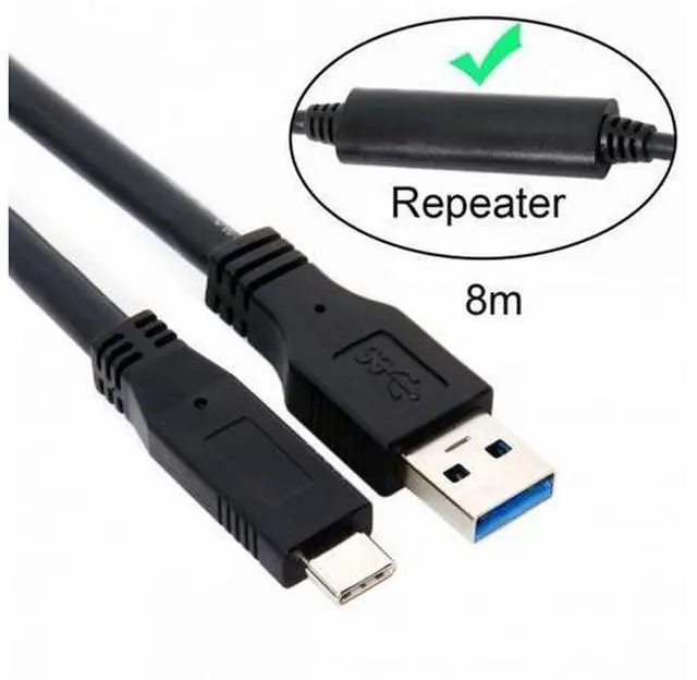 Main image of 5Gbps USB-C USB 3.1 Type-C Male to USB3.0 Type A Male Data GL3523 Extender Cable for Tablet Phone Hard Disk Drive (8 Meters) UC-199-8.0M F