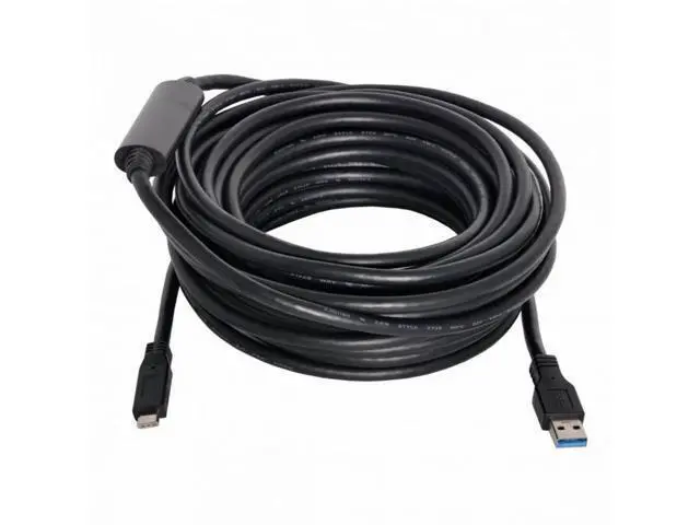 Alt view image 3 of 7 - 5Gbps USB-C USB 3.1 Type-C Male to USB3.0 Type A Male Data GL3523 Extender Cable for Tablet Phone Hard Disk Drive (8 Meters) UC-199-8.0M F