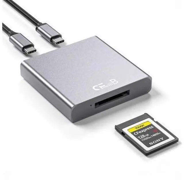 Main image of USB3.1 Type-C USB3.0-A to CF Express Extension Card Reader for CFE Type-B Support R5 Z6 Z7 CFB Memory Card UC-152-CFB
