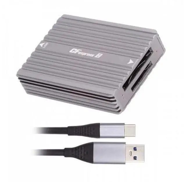 Main image of USB3.1 Type-C USB3.0 Type-A to CF Express Extension Card Reader CFE Type-A & Type-B CFA R5 Z6 Z7 CFB Memory Card UC-152-CFX