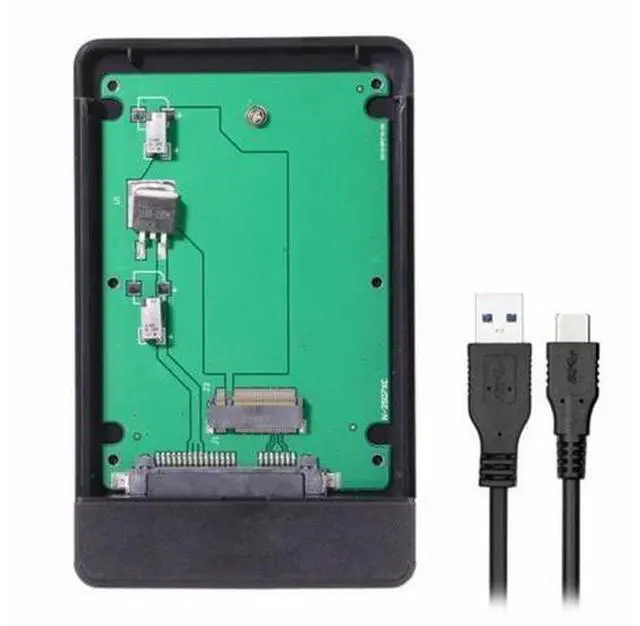 Main image of Type-C USB-C to 20+6Pin Thinkpad X1 Carbon SATA SSD Hard Disk Case Enclosure UC-079-BK+SA-122