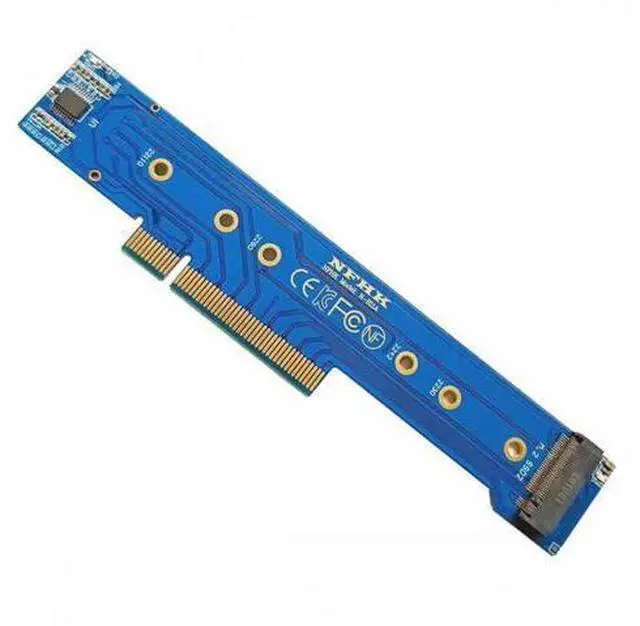 Main image of Low Profile Dual 2x NVME M.2 SSD to PCIE Express Gen4 X8 X16 Raid Card VROC Raid0 Hyper Adapter SA-012-LP