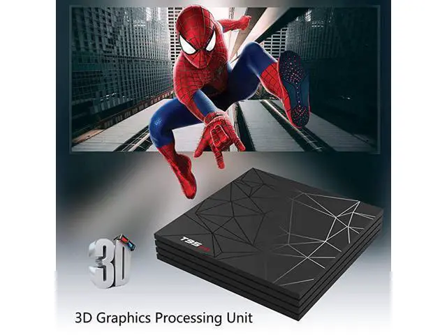 Alt view image 4 of 7 - Android 90 TV Box 4GB+64GB T95 max Quad Core Smart TV Box Android Box Media Player Support USB 30 3D 4K 6K H265 HD Resolution 24G WiFi Set Top TV Box