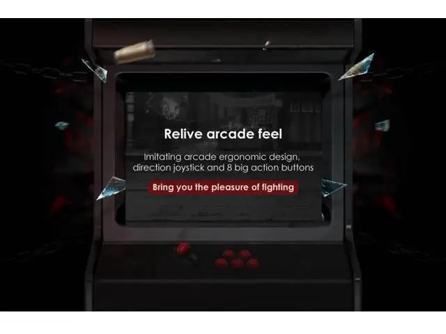 Alt view image 6 of 6 - PXN-0082 Arcade fightstick Game Joystick Gaming Controller For PC/PS4/PS3/XBOX ONE Game Rocker Gampad Handle Controller PXN 0082