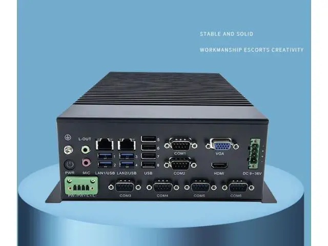 Alt view image 5 of 5 - wusu 203A Mini Industrial Control Host Embedded Industrial Microcomputer Fanless Office Computer Game