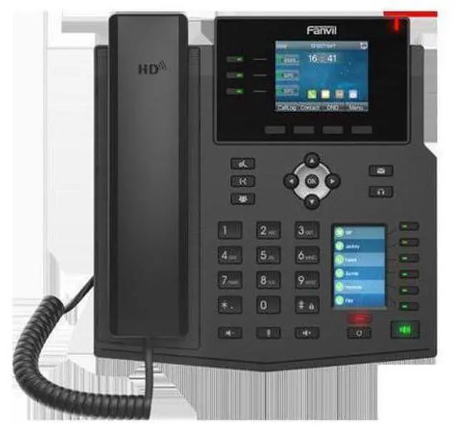 Main image of Fanvil position X4U IP telephone, gigabit phone, network phone, IP color screen telephone, POE recording