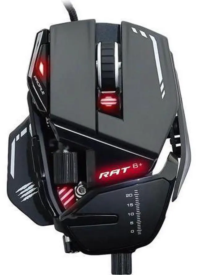 Main image of MAD CATZ The Authentic R.A.T 8+ Optical Gaming Mouse - Black