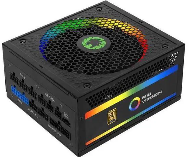 Main image of GAMEMAX 850W Power Supply, Fully Modular, 80 Plus Gold, ARGB SYNC with Motherboard, RGB-850 Pro