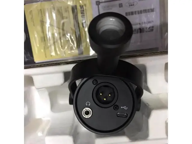 Alt view image 4 of 5 - MV7 Wired Live Microphone USB Mobile Computer Live Performance Karaoke High-End Wired Microphone