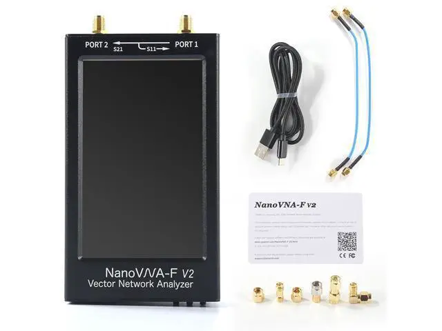 Alt view image 4 of 5 - 4.3-inch vector network analyzer S-A-A-2 NanoVNA-F antenna for shortwave, HF, VHF, UHF