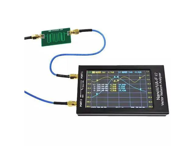 Alt view image 2 of 5 - 4.3-inch vector network analyzer S-A-A-2 NanoVNA-F antenna for shortwave, HF, VHF, UHF