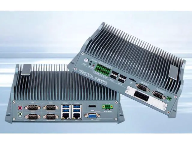 Alt view image 2 of 5 - wusu Fully enclosed industrial control host, embedded industrial multi-network port computer, without fan,I3-6157U