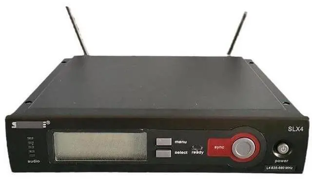 Main image of SLX4 one-to-one wireless microphone Beta 58A for stage singing with SM58 microphone British standard plug American standard plug