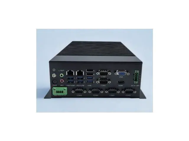 Alt view image 4 of 4 - wusu 204A Embedded Industrial Computer - High Power Consumption 1011 Fanless Industrial Computer Resistant to High and Low Temperatures PC Desktop Computer Standalone Unit