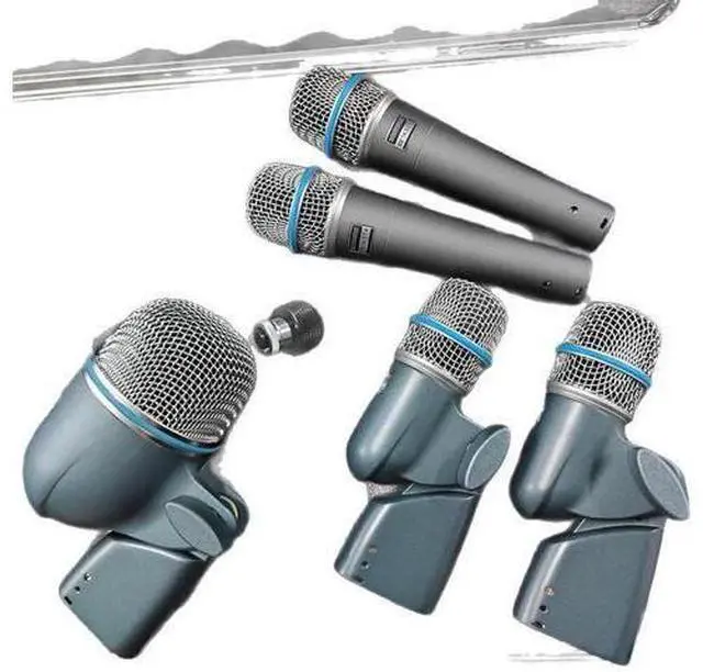 Main image of Drum sound pickup microphone set BETA DMK7 microphone 52A stage performance 57A instrument microphone