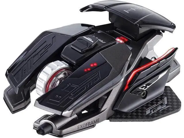 Alt view image 3 of 5 - Mad Catz The Authentic R.A.T. Pro X3 Gaming Mouse