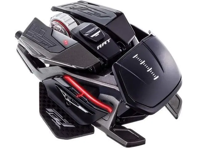 Alt view image 5 of 5 - Mad Catz The Authentic R.A.T. Pro X3 Gaming Mouse