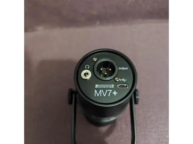 Alt view image 5 of 5 - MV7+-K Wired Dynamic Microphone for USB Computer Live Singing Recording Dubbing Microphone