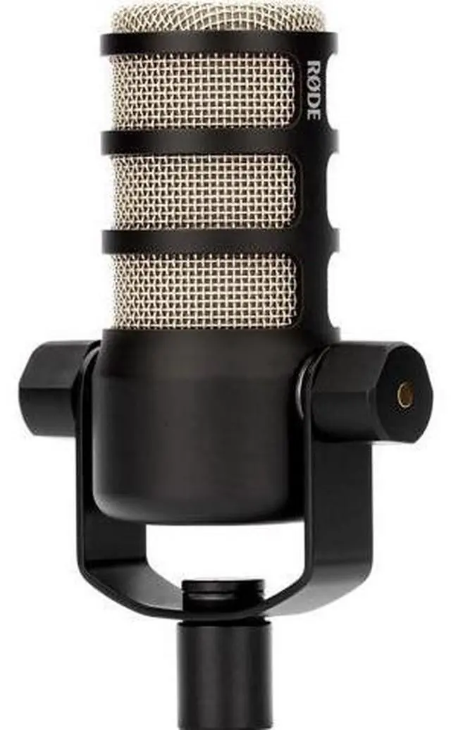 Main image of Rode PodMic Cardioid Dynamic Broadcast Microphone with StreamEye BOOMARM1 Microphone Boom Arm, Pop Filter and XLR Cable