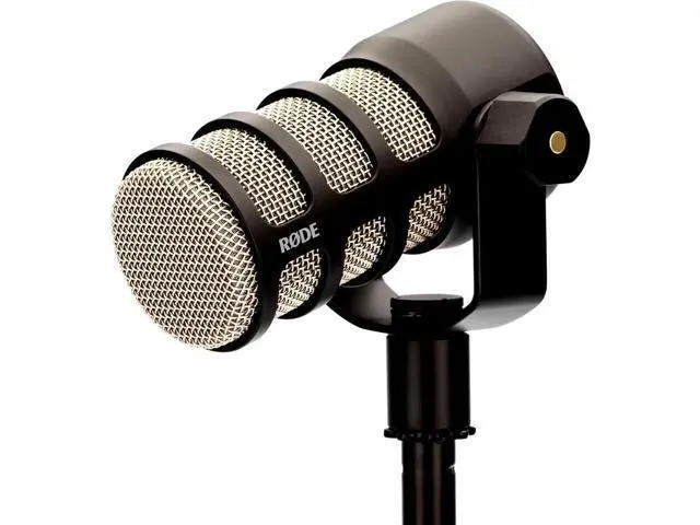 Alt view image 6 of 6 - Rode PodMic Cardioid Dynamic Broadcast Microphone with StreamEye BOOMARM1 Microphone Boom Arm, Pop Filter and XLR Cable