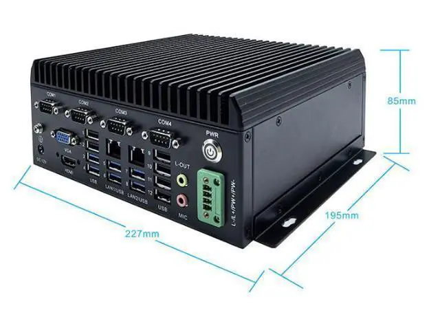 Alt view image 5 of 5 - wusu 401A D2000 Industrial Industrial Control Computer