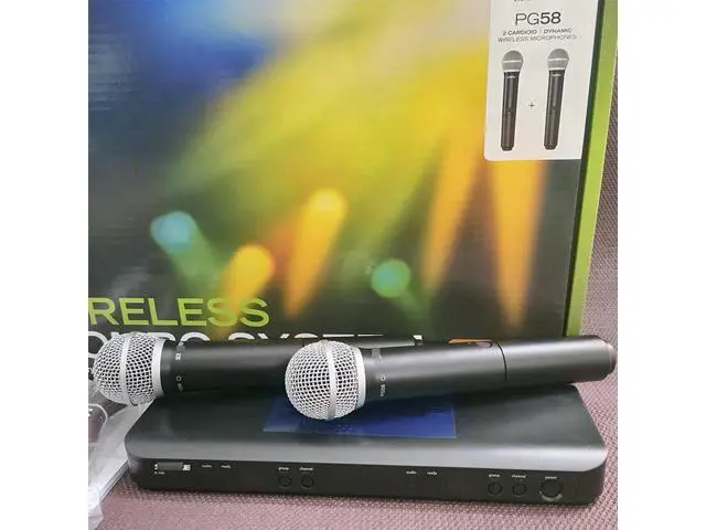 Alt view image 2 of 3 - Wireless microphone BLX288 beta58a SM PG58 - two-in-one dynamic microphone for stage performances European standard Beta58A British regulations SM58