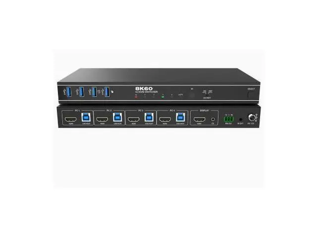 Alt view image 5 of 5 - 8K60 4x1KVM Seamless Switcher - Professional Grade - Digital Operating Room - Training Session
