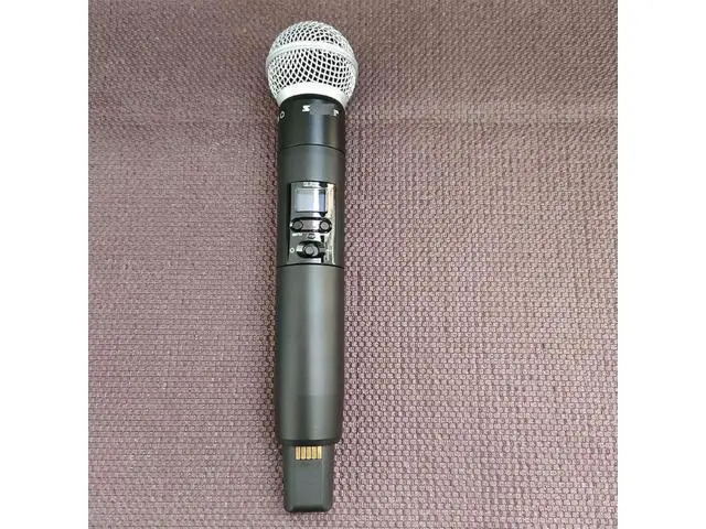 Alt view image 5 of 5 - SLX-D dual-microphone wireless system for stage karaoke show host, SLXD24 microphone European standard power supply British standard power supply