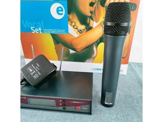 Alt view image 2 of 5 - EW100 G2 Wireless Microphone - One-to-One Stage Performance Singing Wedding Professional Handheld Microphone European plug British standard plug