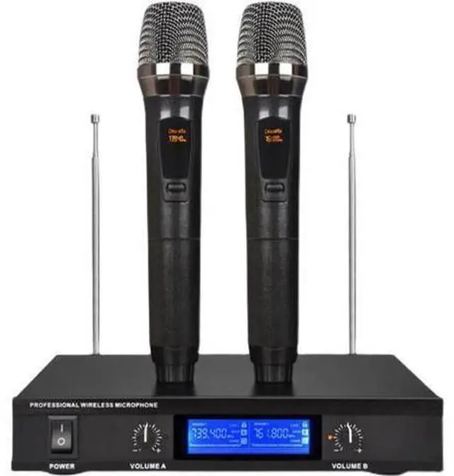 Main image of Microphone UHF Rechargeable Wireless Microphone System Karaoke Microphone Wireless Mic with Receiver Box Professional Cardioid Dynamic Handheld Microphone Handheld Microphone