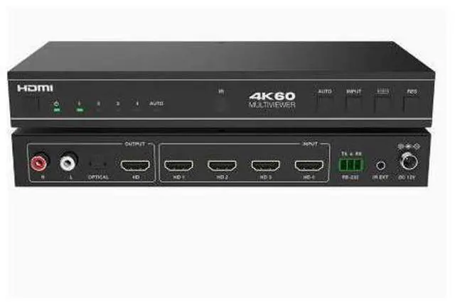 Main image of Professional audio and video converter, distributor, network extensioner, digital operating room expert, 4x1 4K60 seamless video switcher, multi-screen