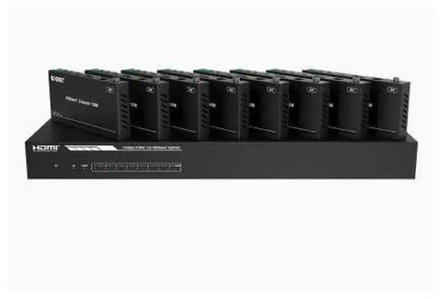 Main image of Professional audio and video converter, distributor, network transmission extender, digital operating room expert, 1 input to 8 outputs 4K 60 network transmission distributor HDBaseT 150-meter extensi