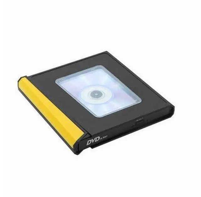 Main image of USB 3.0 Type-C DVD CD Drive Burner Drive-free High-speed Read-write Recorder External DVD-RW Player Writer Reader for PC Laptop Color:Yellow