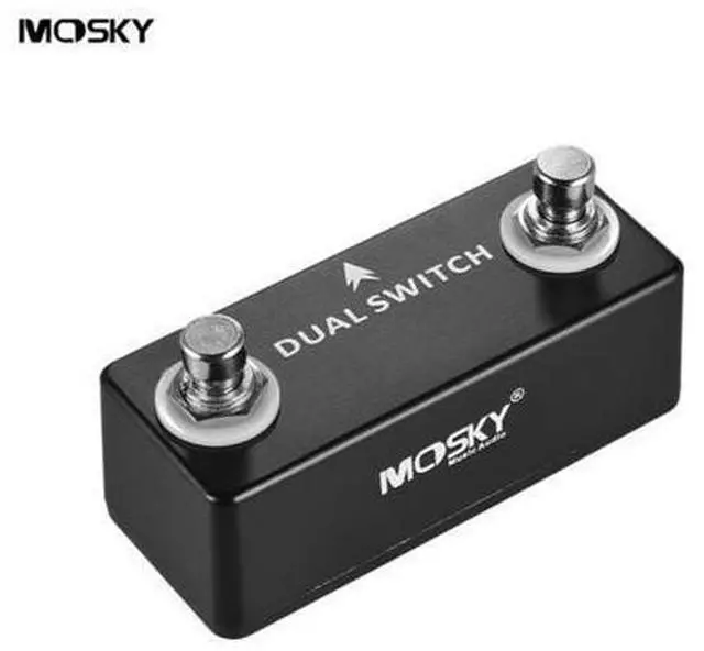Main image of Mosky True Bypass Single Tap Switch Dual Electric Guitar Bass Effect Pedal Bass Guitar Pedal Overdrive For Electric Guitar Parts