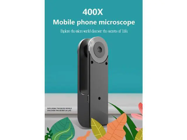 Alt view image 2 of 4 - HD Phone Microscope Lens 400x Magnification Mini Microscope Photo Lens Universal