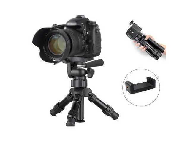 Alt view image 2 of 4 - Mini Tripod Stand Aluminum Alloy Camera Mobile Phone Live Stand Desktop Portable Tripod Stand Photography Tripod Holder