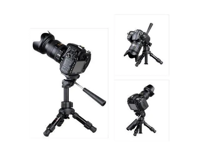 Alt view image 4 of 4 - Mini Tripod Stand Aluminum Alloy Camera Mobile Phone Live Stand Desktop Portable Tripod Stand Photography Tripod Holder