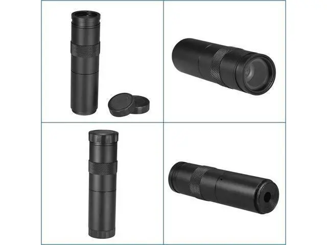 Alt view image 4 of 7 - 10X-200X Industry Microscope Camera C-mount Camera Magnification Adjustable Zoom Eyepiece Magnifier Industrial Lens for LAB PCB