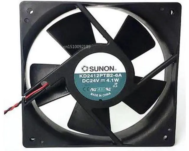 Main image of Para SUNON 12025 12CM KD2412PTB2-6A 24V 4,1 W ventilador inversor de 2 cables