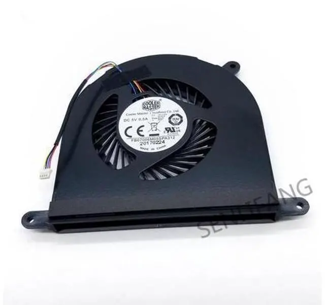Main image of Ventilador enfriador de 4 cables, nuevo, genuino para Cooler Master FB07006M05SPA312 DC 5V 0,5 a