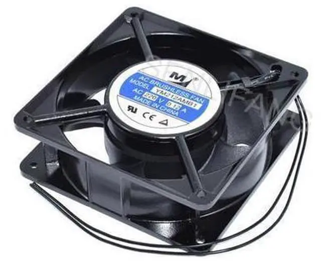 Main image of YM212AMB1 12038 AC220V 0.12A, ventilador de refrigeración cuadrado de dos cables