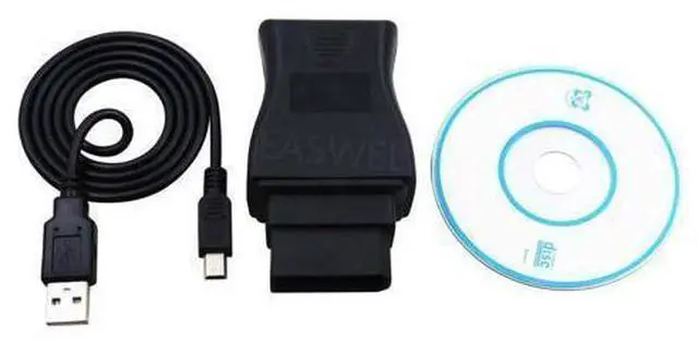 Main image of Herramienta de diagnóstico de coche, Cable de código de error OBD, 14 pines, para Nissan, interfaz de contacto, USB