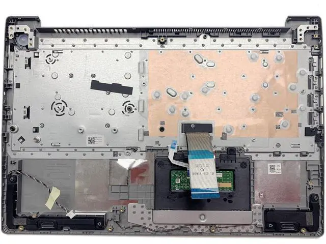 Alt view image 2 of 7 - Replacement Laptop Upper Case Palmrest Keyboard Touchpad Assembly Part for Lenovo IdeaPad 3 15IIL05 5ADA05 15IML05 5CB1D03689 Silver - OEM